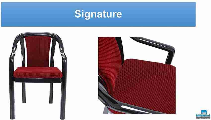 Nilkamal red chair sales