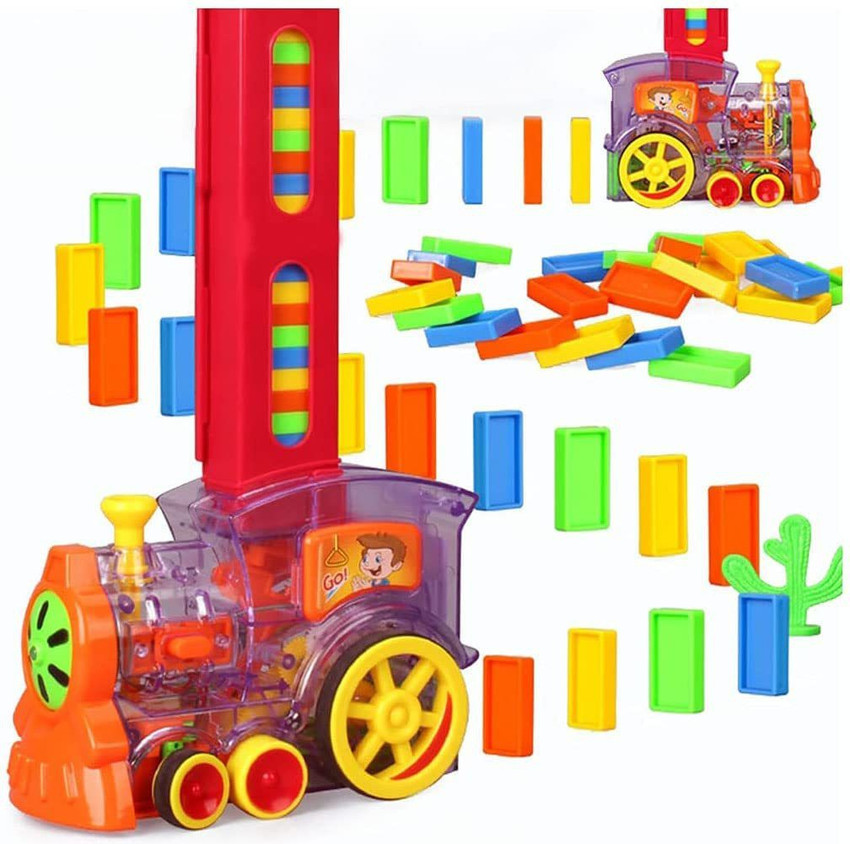 Domino train toy set outlet