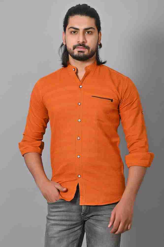 Orange shirt matching jeans outlet