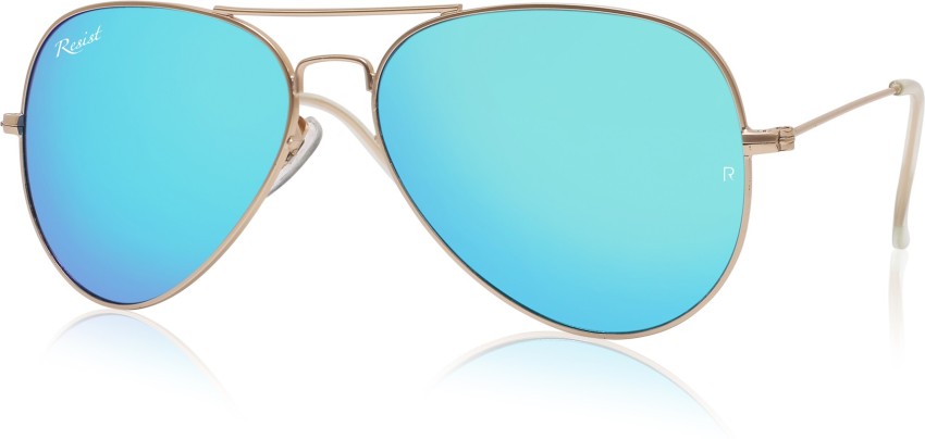 Buy R Resist Aviator Sunglasses Blue For Men & Women Online @ Best Prices  in India