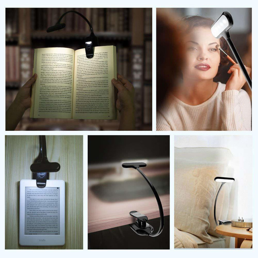 Battery operated clip cheap on reading light