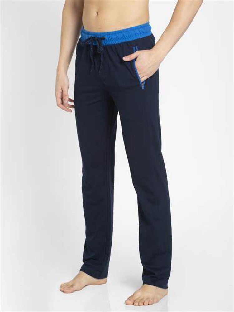JOCKEY Solid Men Dark Blue Track Pants - Buy JOCKEY Solid Men Dark Blue Track  Pants Online at Best Prices in India
