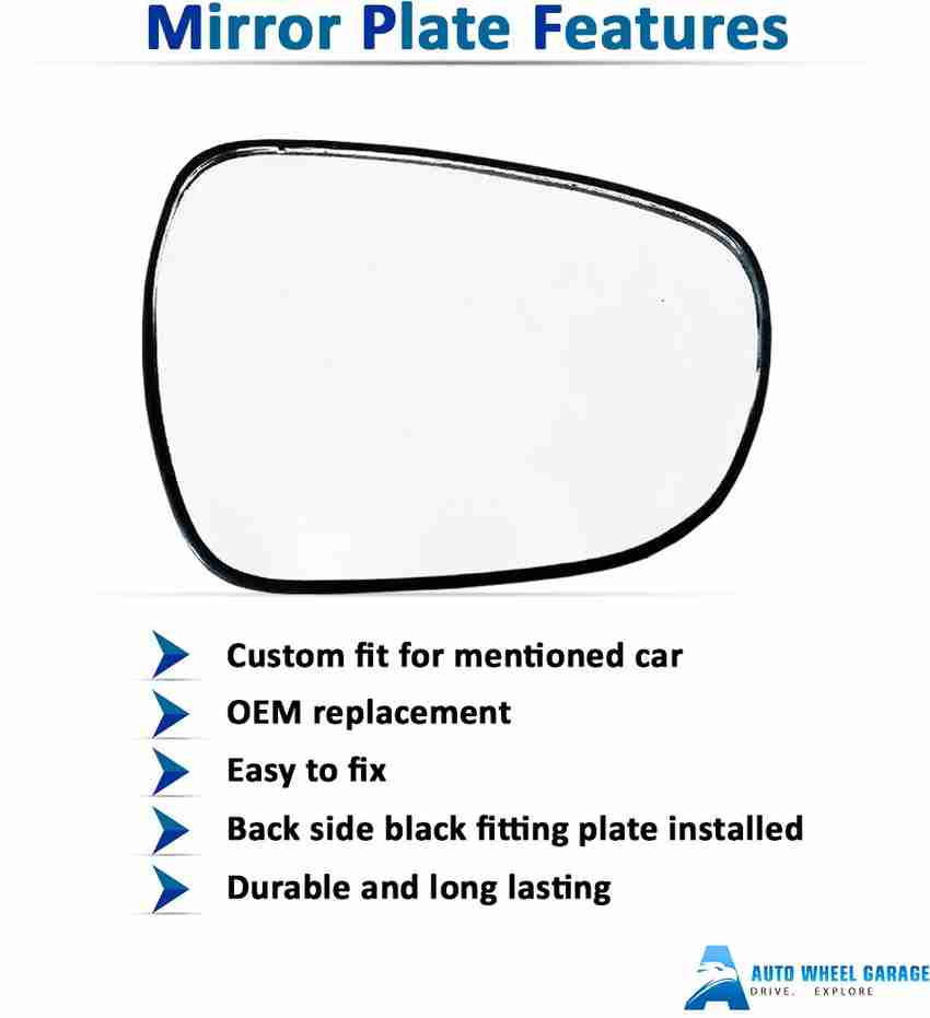 Tata winger right discount side mirror price