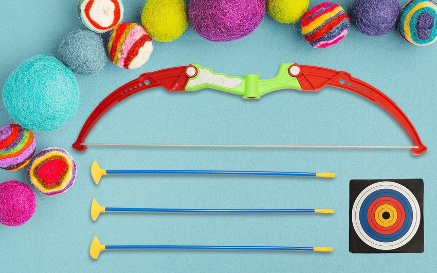 Padded bow and arrow store