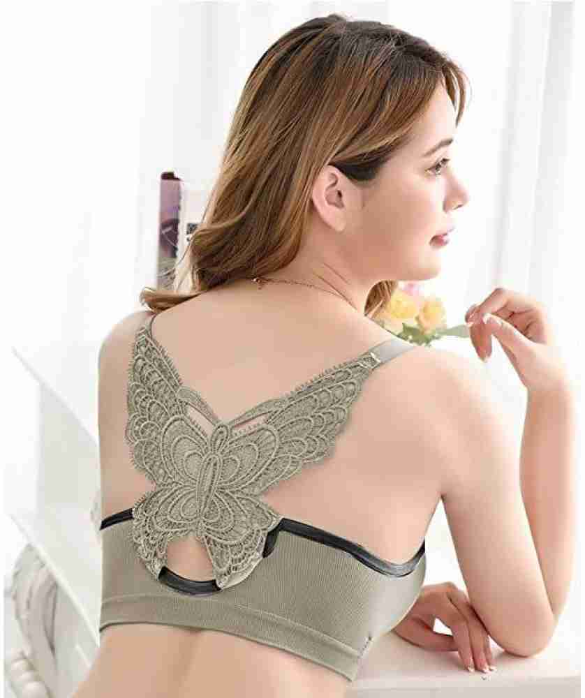 Buy online Lace Detailed Regular Bras from lingerie for Women by N-gal for  ₹329 at 45% off