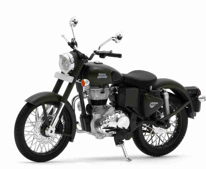 ROYAL ENFIELD Classic 350 Scale Model Battle Green Car Hanging