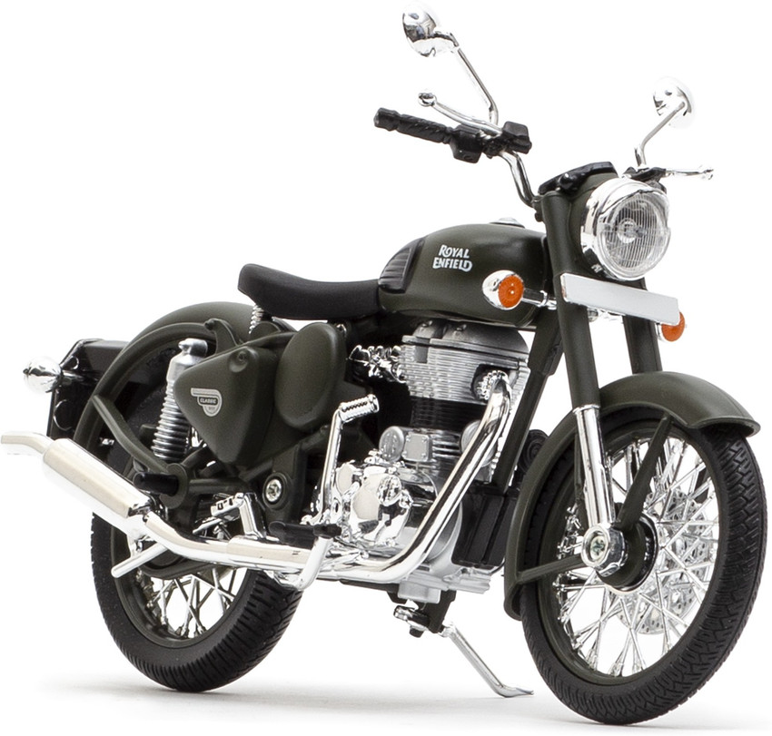Classic 350 top green black