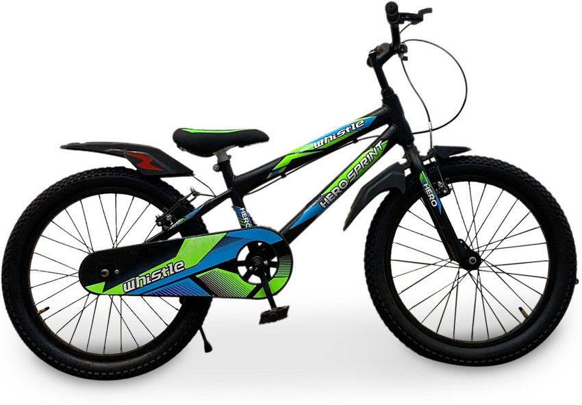 HERO WHISTLE 20 T Kids Cycle for Boys Girls Free Bell Age 5 9 Years 20 T Mountain Cycle Price in India Buy HERO WHISTLE 20 T Kids Cycle
