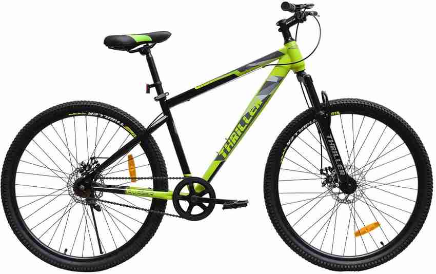 Thriller Cycle for Men Dual Disc Brake Front Suspension Frame 18 85 Assembled 26 T Mountain Cycle Price in India Buy Thriller Cycle for Men Dual Disc Brake Front Suspension Frame