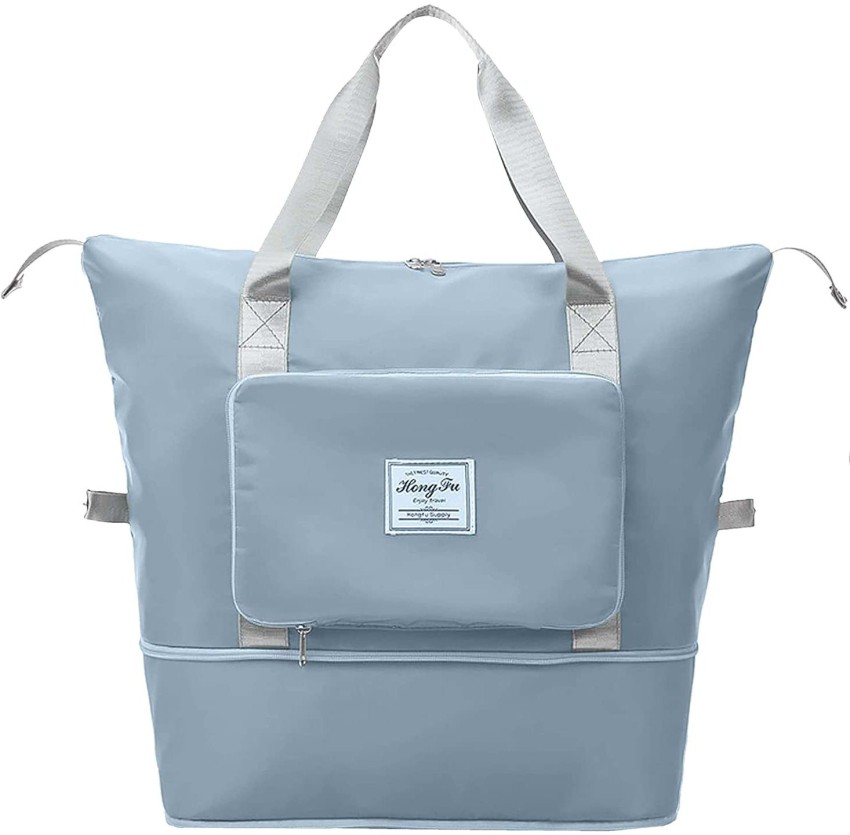 Niklace Large Capacity Folding Travel Bag, Lightweight Waterproof  Separation Duffel Small Travel Bag - large