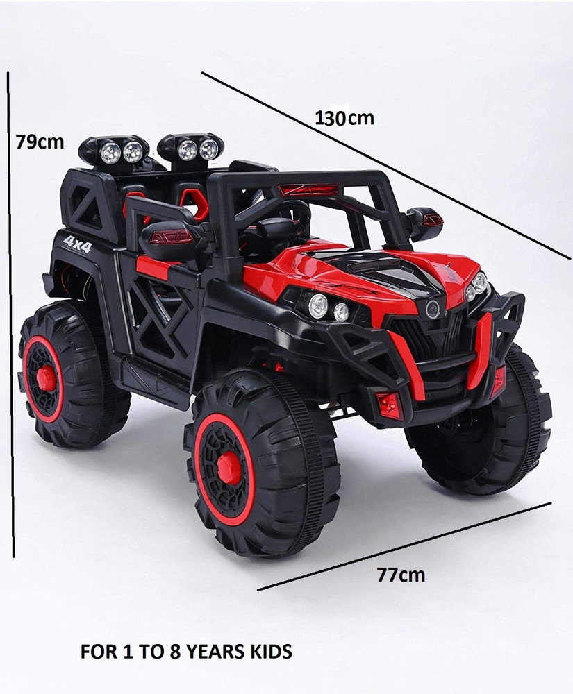 Battery operated jeep for top toddlers