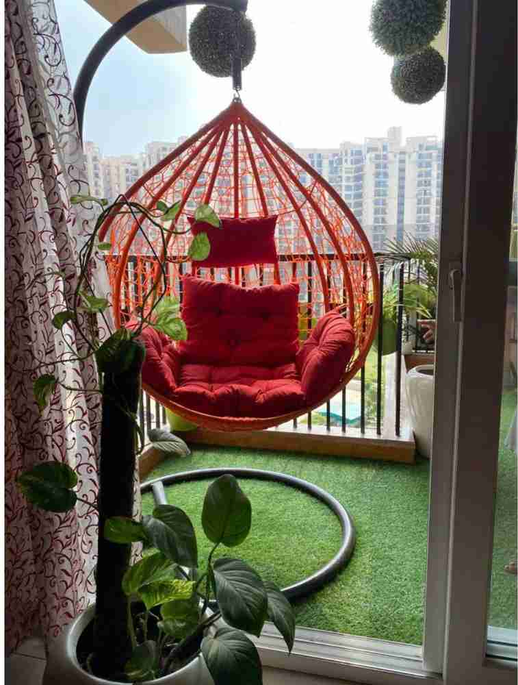 Swing with online stand for balcony