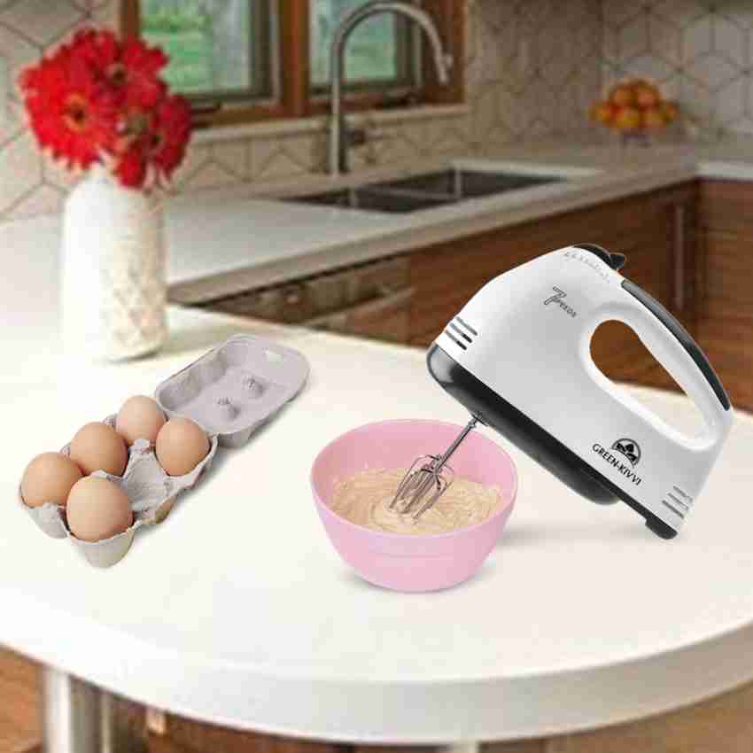 Electric Handheld Whisk 7 Speed Hand Mixer Kitchen Egg Beater Cream Cake  Blender