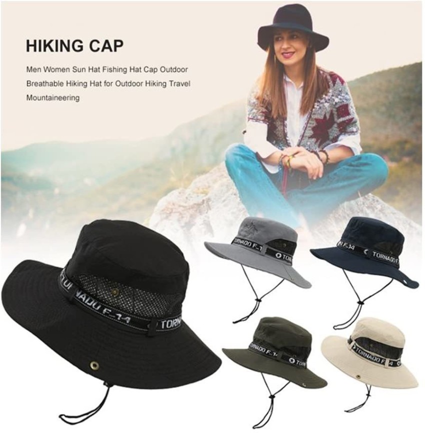 Krystle Mens & Women's Sun Hat Fishing Hat Cap Outdoor Breathable