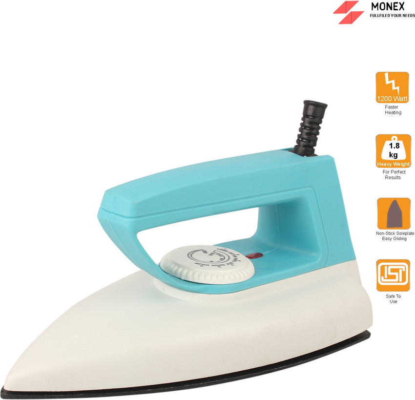 Monex EVO 750 W Dry Iron Price in India Buy Monex EVO 750 W Dry