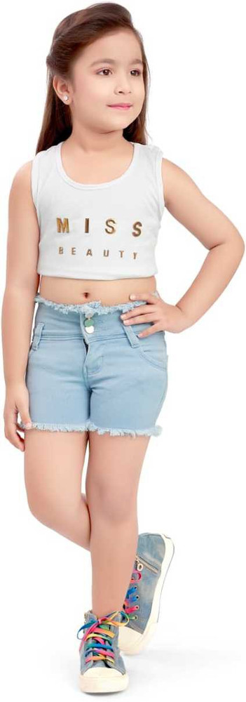 Denim shorts for best sale 12 year girl