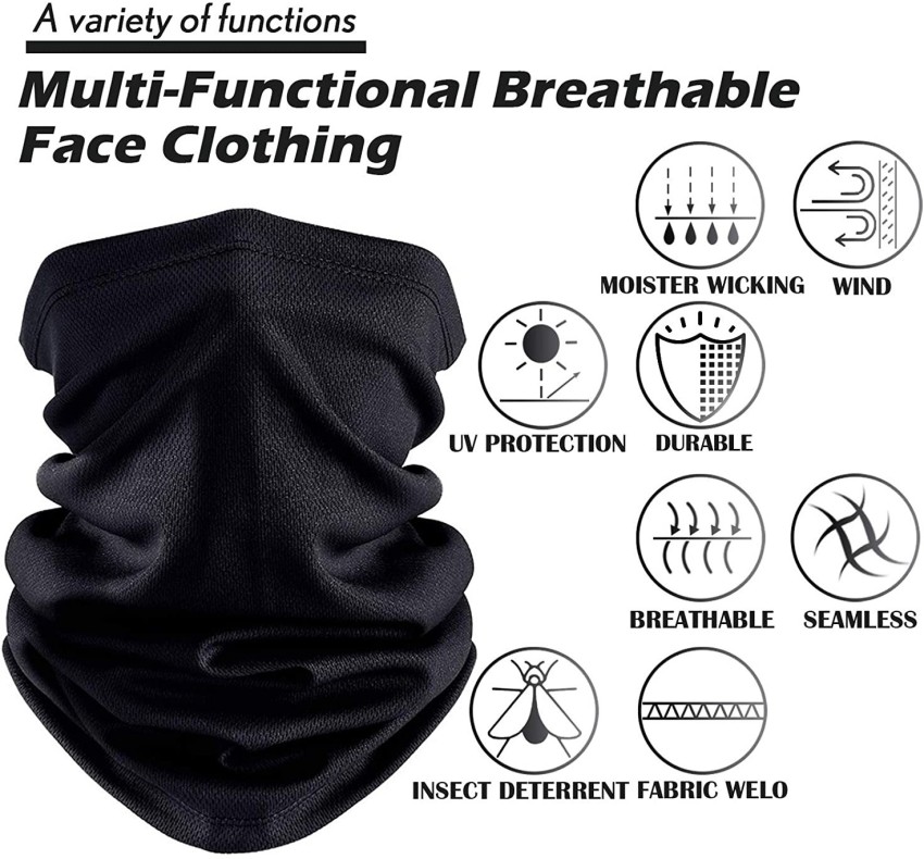MYYNTI Dust Sun Protection Face Mask Scarf Neck Cover Balaclava