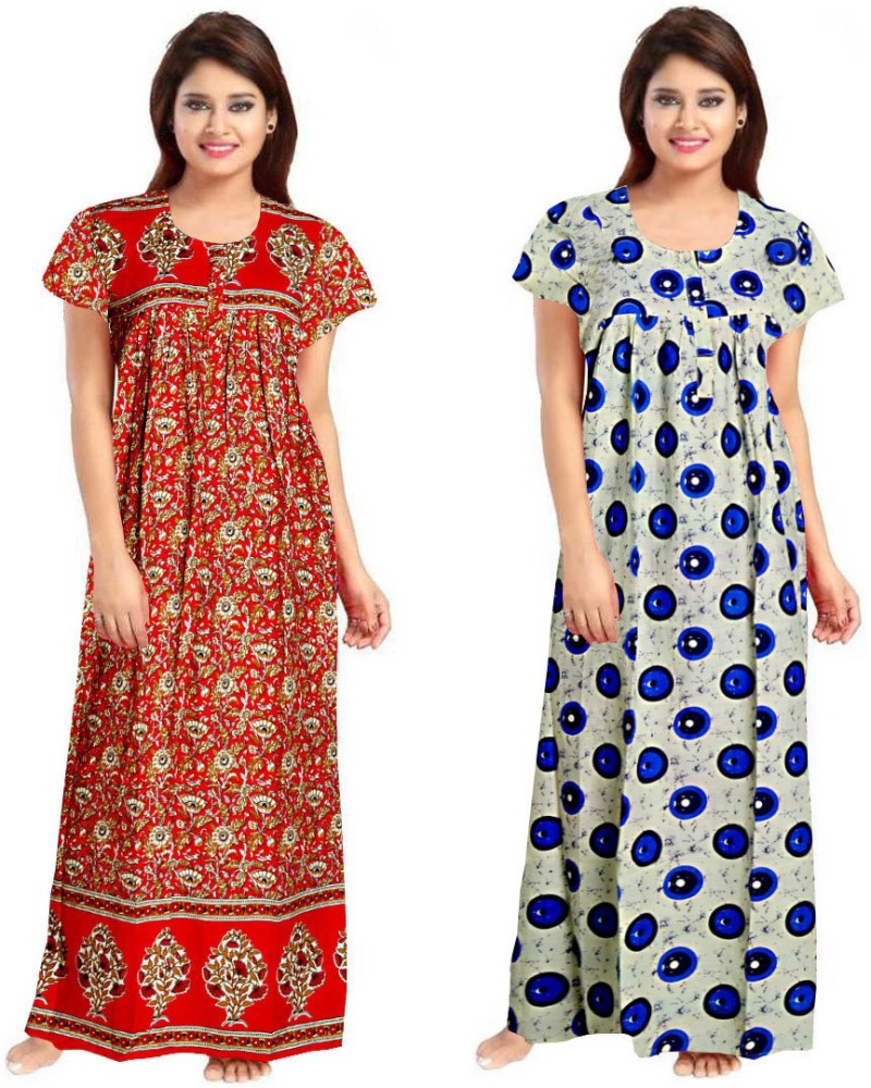 Night sale gown flipkart