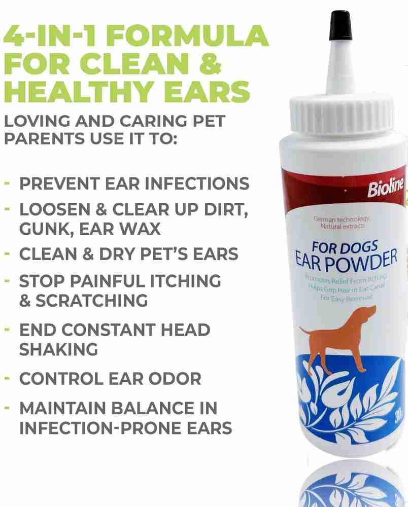 Ear powder for dogs infection sales