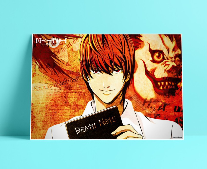 Athahdesigns Anime death-note-ryuzaki-yagami-lightWallpaper Paper Print -  Animation & Cartoons posters in India - Buy art, film, design, movie,  music, nature and educational paintings/wallpapers at