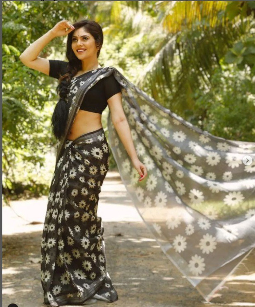 Chiffon georgette saree flipkart sales