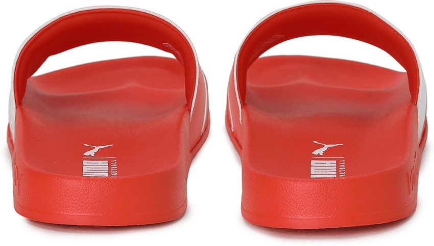 Red velvet clearance puma slides