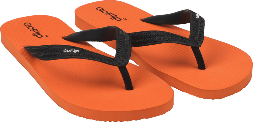 Orange slippers deals