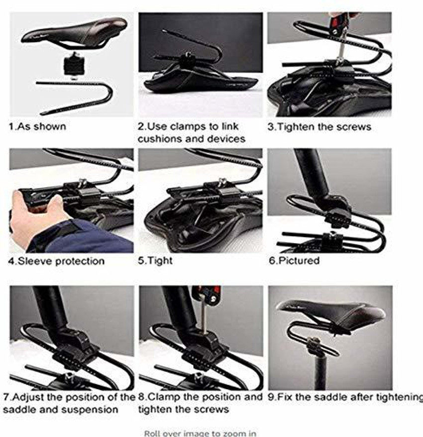 Shock absorber bike seat post deals