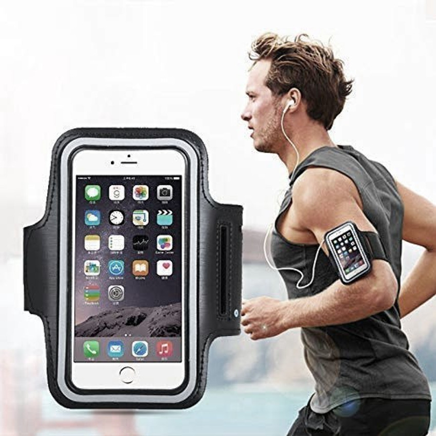 LEERFIE Cell Phone Armband for All iPhone and Android Smartphones