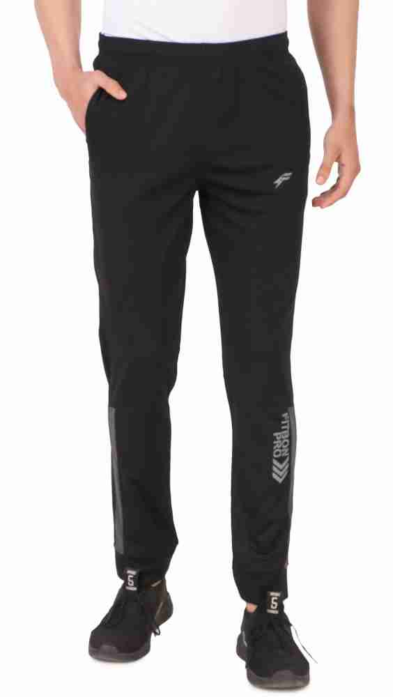 FABSTIEVE Solid Men Black Track Pants - Buy FABSTIEVE Solid Men Black Track  Pants Online at Best Prices in India