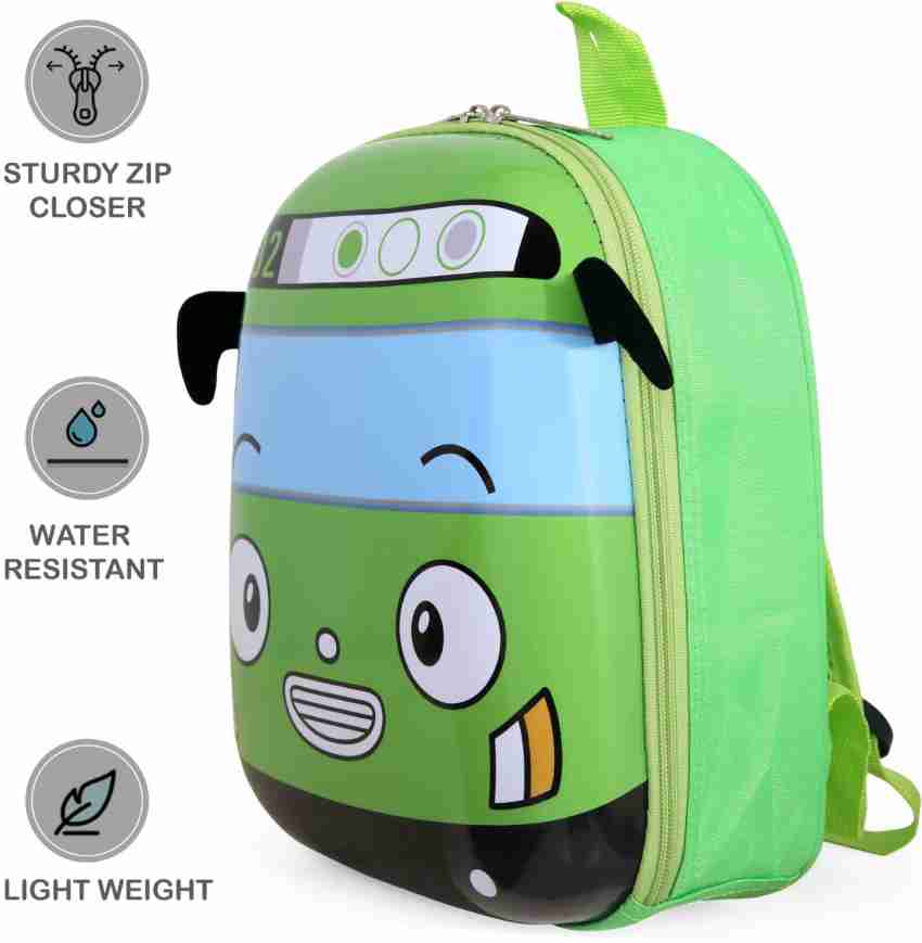 POLO CLASS Green Kids BackPack 8 L Backpack Green Price in India