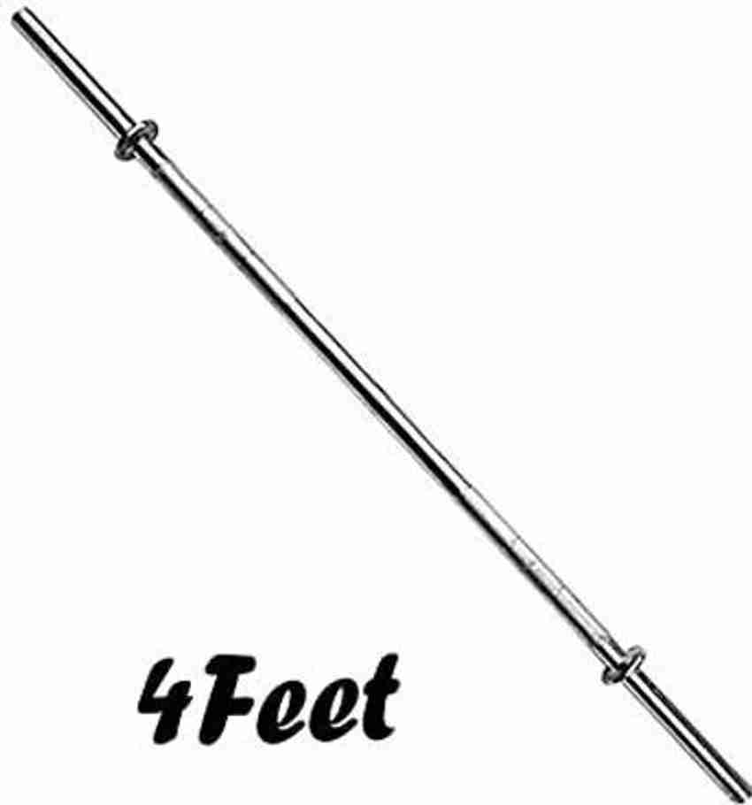 KNK 4 Feet Straight Bar Rod 19mm for Biceps Bench Press