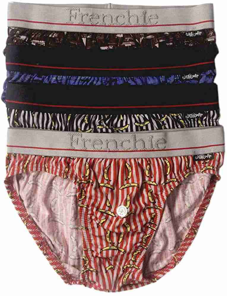 Buy VIP Frenchie Outer Elastic Men's Cotton Briefs (Pack of 6