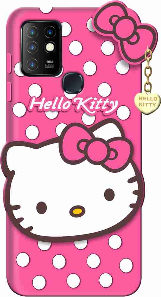 For Samsung Galaxy Z Flip 5 Flip 4 3 Cartoon Hello Kitty Chain Phone Case  Cover