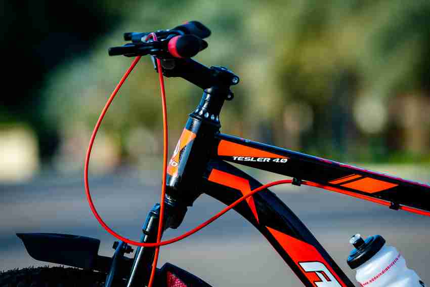 Black and red road bike top