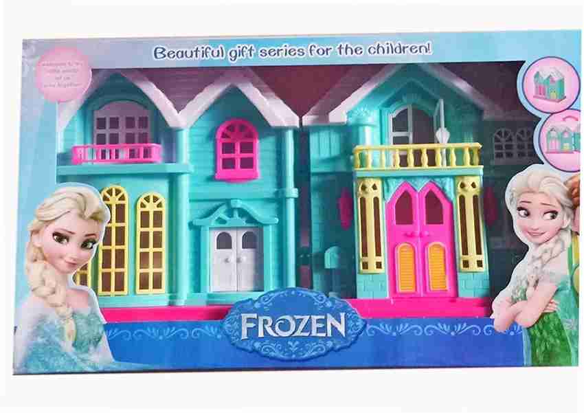 Frozen barbie store house