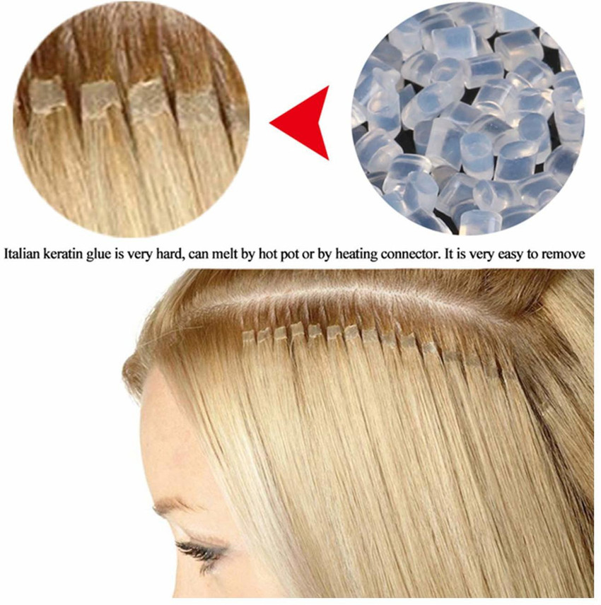 human hair fusion extension kits