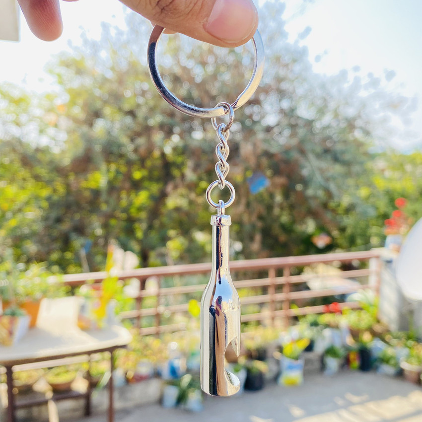 DECCAN Wine Bottle Opener Keychain Wine Bottle Keyring For Gift Key Chain Price in India Buy DECCAN Wine Bottle Opener Keychain Wine Bottle Keyring For Gift Key Chain online at Flipkart