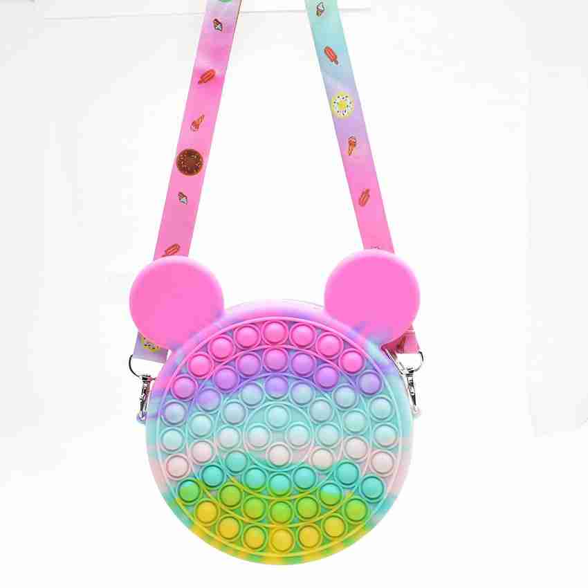 BONGERKING Pop It Purse Pop Fidget Toy Shoulder Bag Fidget Purse Push Bubble Fidget Toy Handbags Stress Relief Toys Pop Bag Pack of 1 Price in India Buy BONGERKING Pop