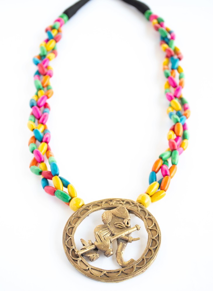 Dokra necklace clearance online