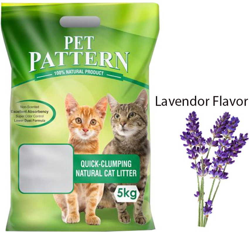 Pet Pattern Cat Litter Lavendor Flavor Pet Litter Tray Refill