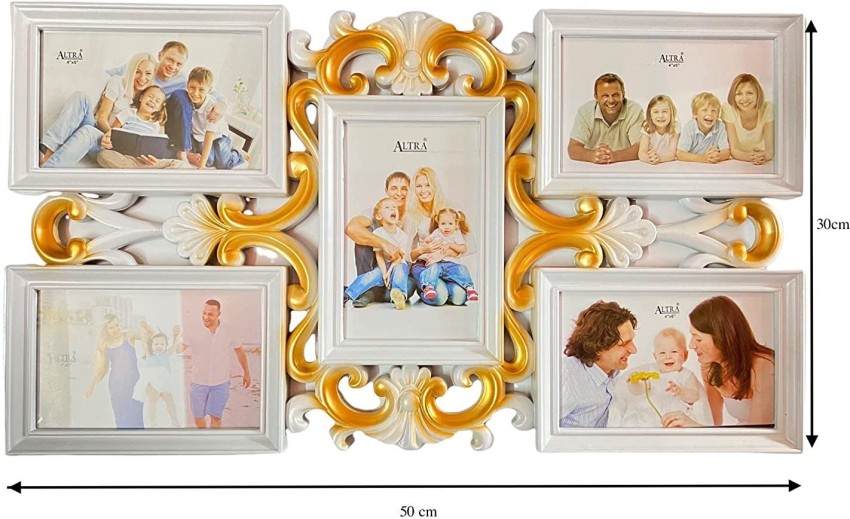 White Photo Frame Set of 5