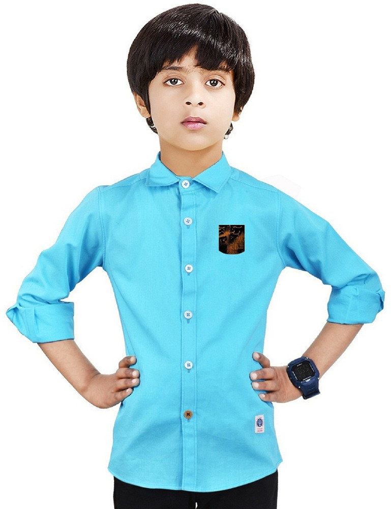 MADE IN THE SHADE Boys Solid Casual Light Green Shirt - Buy MADE IN THE  SHADE Boys Solid Casual Light Green Shirt Online at Best Prices in India |  Flipkart.com