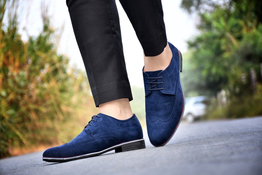 Mens formal suede on sale shoes