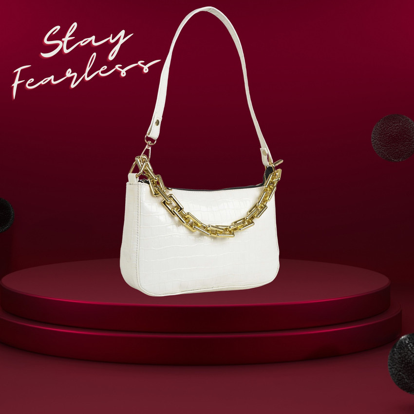 FOREVER.TREND White Shoulder Bag FOREVER TREND NEW LOOK FOR CUTE