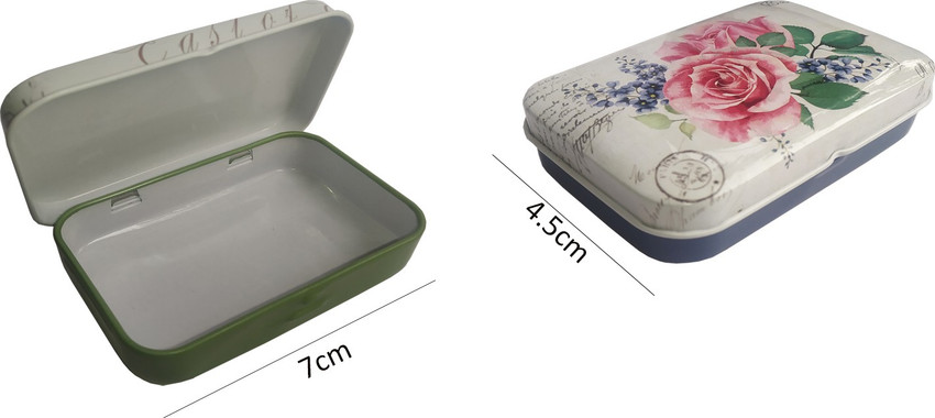 lookat Mini Storage Printed Tin Box Storage Box Price in India