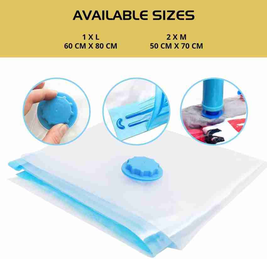 20 Pack Vacuum Storage Bags, Space Saver Bags (4 Jumbo/4 Large/4