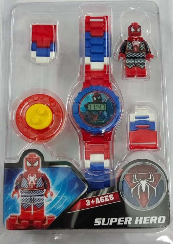 octamax Spiderman toys watch for kids Spiderman toys watch for