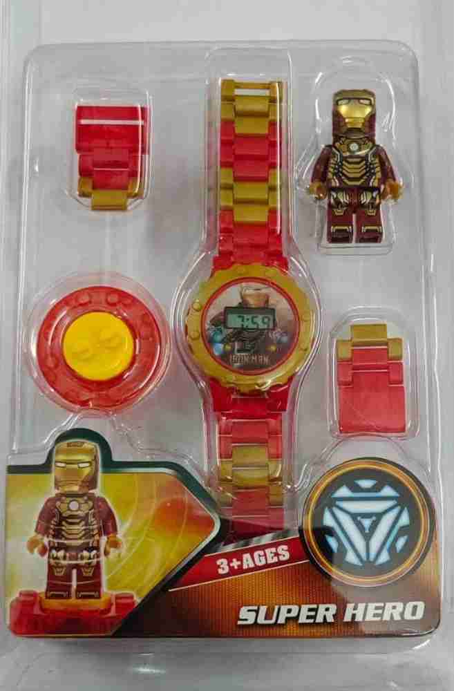 octamax Iron Man toys watch for kids Iron Man toys watch for
