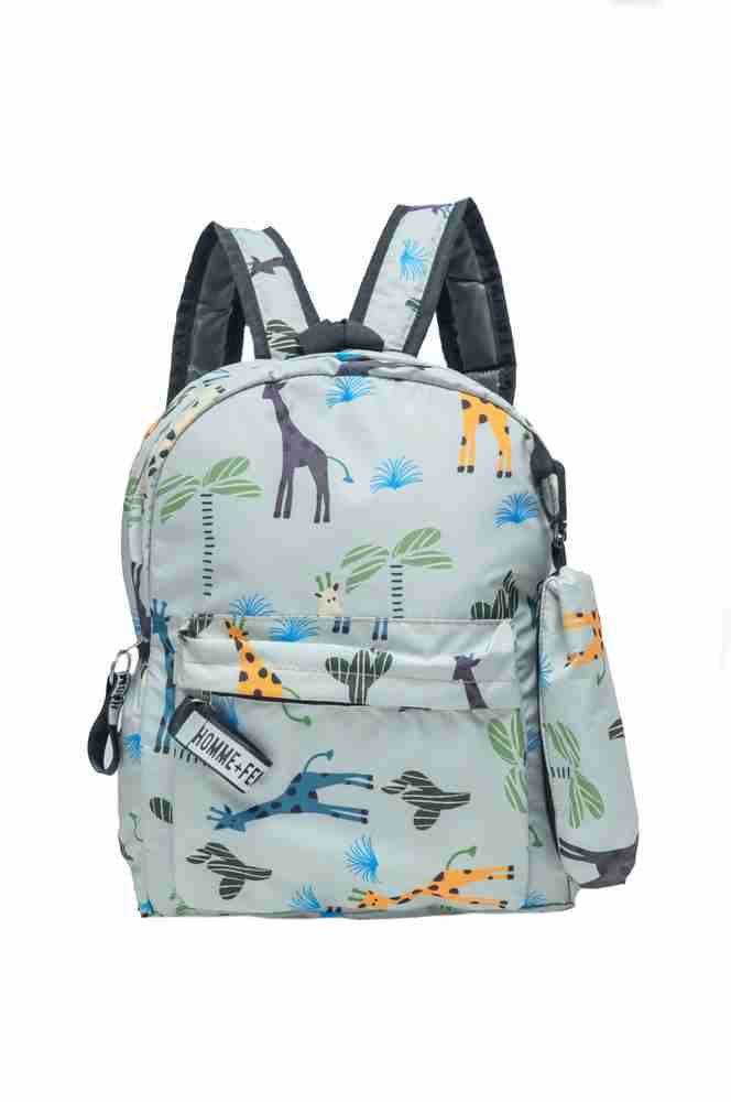 DESENCE Printed Parachute Backpack 7 L Backpack Grey Price in